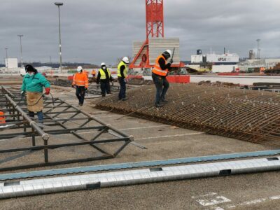 Photos Gabarit attente voiles sur chantier